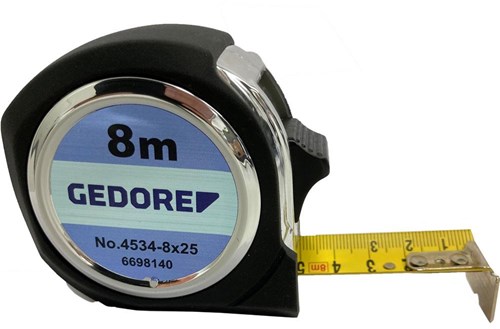 Gedore Maßband – Maßband 8 Meter – 25 mm – 6453134