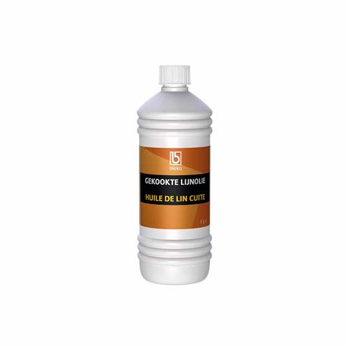 Bleko gekochtes Leinöl 5l | 4 Stück