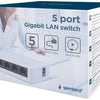 Gembird Netzwerk-Switch 5 Ports 10 100 1000 Mbit/s – 9510309