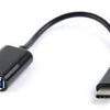 Gembird USB 2.0-Adapterkabel 0,2 m – USB-C-Stecker auf USB-Buchse