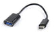 Gembird USB 2.0-Adapterkabel 0,2 m – USB-C-Stecker auf USB-Buchse