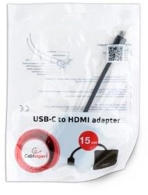 Gembird USB-C-auf-HDMI-Adapter schwarz – 9580125