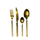 Gemeo Besteckset Rakin Gold matt 16-teilig