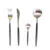 Gemeo Besteckset Serwa Schwarz Silber Matt 16-teilig