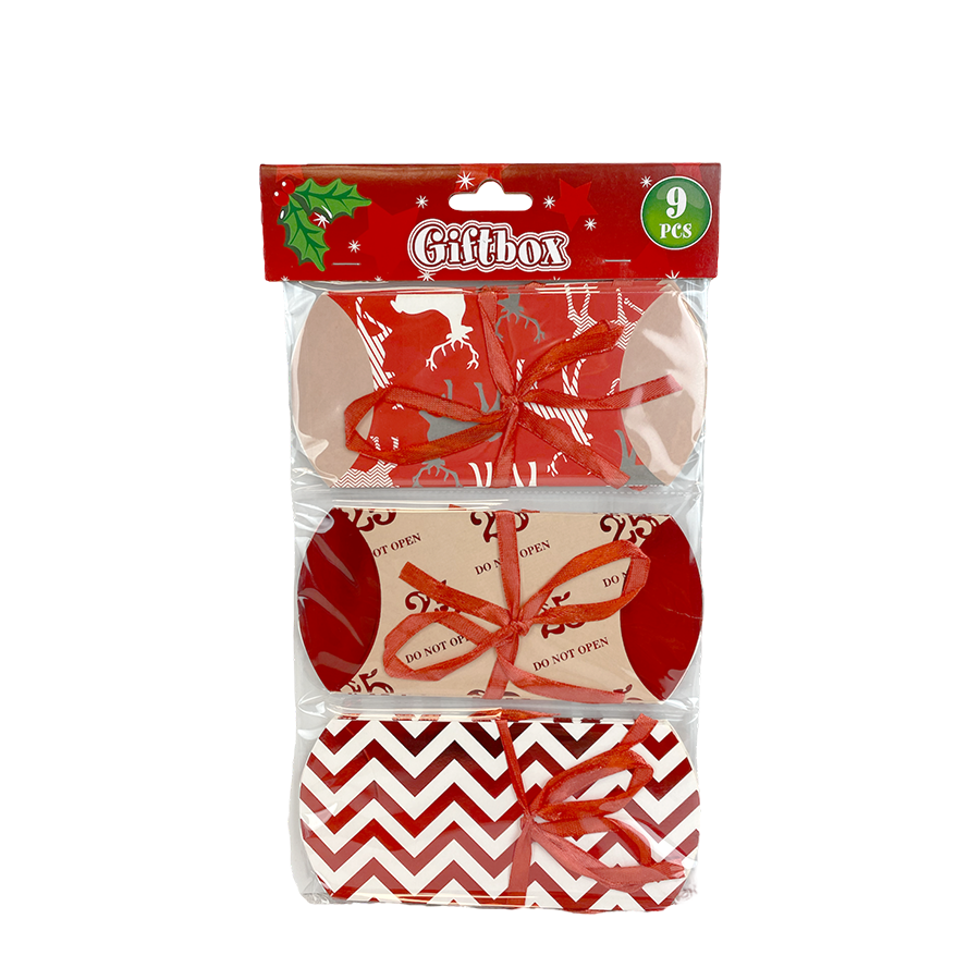 Geschenkboxen Weihnachten, 9st.