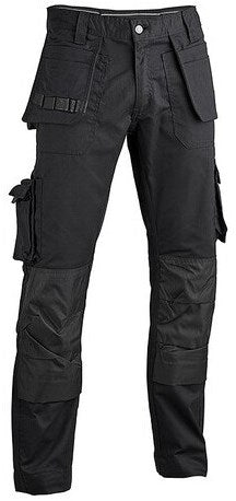 Gevavi Arbeitskleidung – GW05 Multi-Pocket-Hose schwarz | Größe 46 - gw0500460