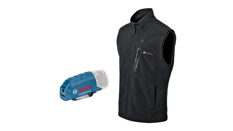 Bosch blau ghv 12 + 18v xa | beheizter Körperwärmer 3xl | ohne Ladegerät 06188000ef