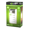 Ezolar LED-Solar-Wandleuchte mit 5 LEDs und Sensor