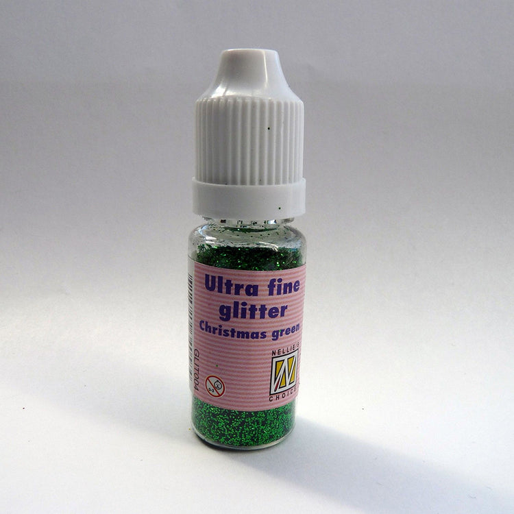 Nellies Wahl • Glitzer ultrafein (Flasche) dunkelgrün