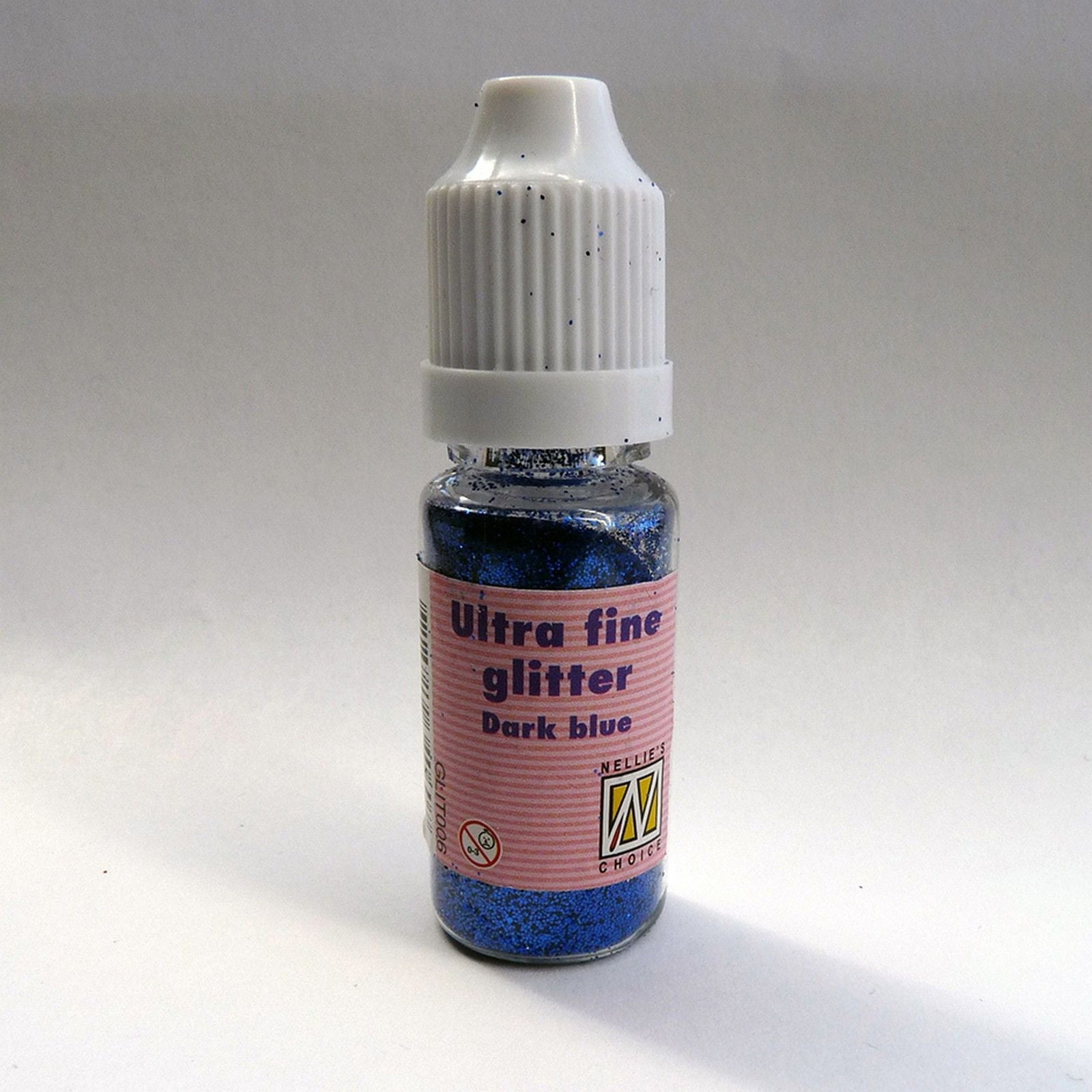 Nellies Wahl • Glitzer ultrafein (Flasche) dunkelblau