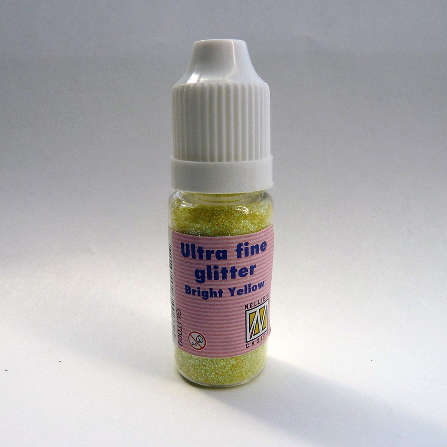 Nellies Wahl • Glitzer ultrafein (Flasche) leuchtend gelb