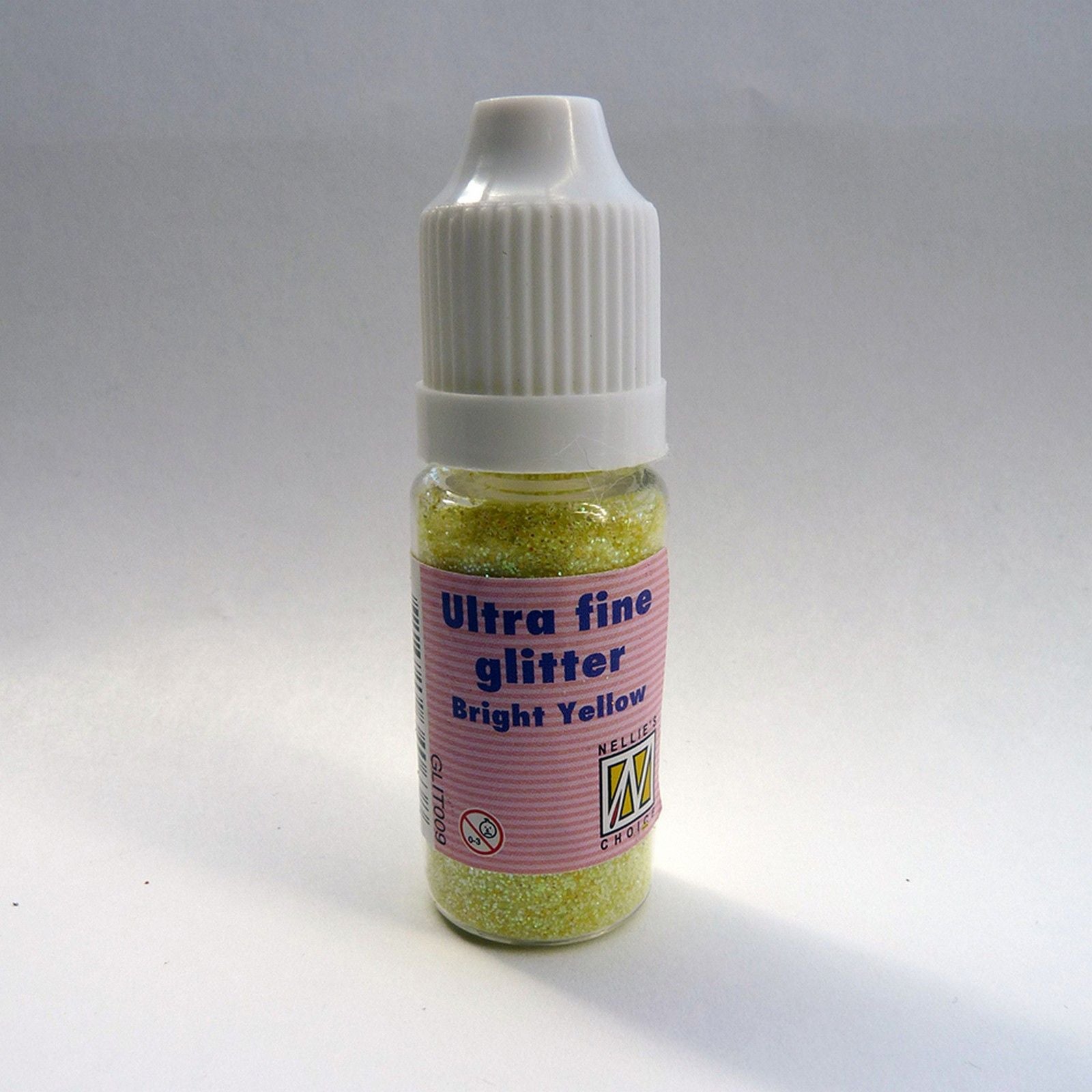 Nellies Wahl • Glitzer ultrafein (Flasche) leuchtend gelb