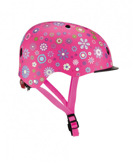 Globber Lights Helm Rosa Größe 48-53 cm