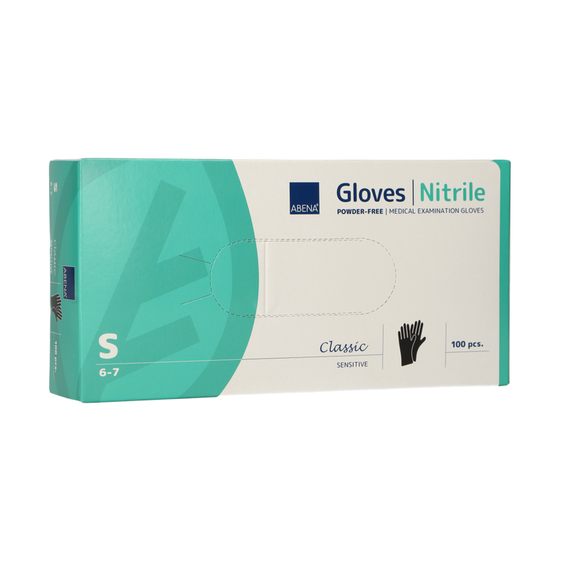 Abena Abena powded Nitrilhandschuhe Größe kleine 100 Stücke schwarz
