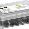 Goobay Kabelclip 6 mm rund, schwarze Box (100) – 4113231