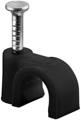 Goobay Kabelclip 6 mm rund, schwarze Box (100) – 4113231 - afbeelding 1
