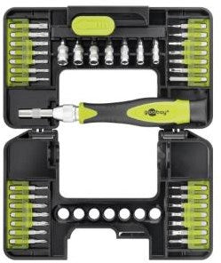 Goobay Präzisions-Schraubendreher-Set 37-teilig – 6460065