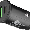 Goobay USB-Autoladegerät USB-C und USB-A 12V-24V 3A schwarz - 9540129