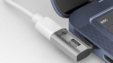 Goobay USB-C-Adapter | männlich weiblich | horizontal | 90-Grad-Adapter – 9550432