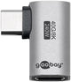 Goobay USB-C-Adapter | männlich weiblich | horizontal | 90-Grad-Adapter – 9550432