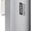 Goobay USB-C-Adapter | männlich weiblich | vertikal | gedreht | 90-Grad-Adapter – 9550435