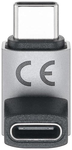 Goobay USB-C-Adapter | männlich weiblich | vertikal | kurz | 90-Grad-Adapter – 9550433