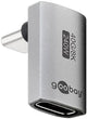 Goobay USB-C-Adapter | männlich weiblich | vertikal | lang | 90-Grad-Adapter – 9550434