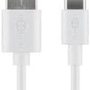 Goobay USB-C Ladekabel 1m weiß - 9550305