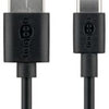 Goobay USB-C Ladekabel 2m schwarz - 9550310