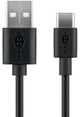 Goobay USB-C Ladekabel 3m schwarz - 9550320