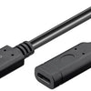 Ngk Goobay USB-C-Stecker – USB-C-Buchse verfügbar | 1m schwarz - 9550230
