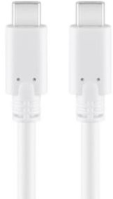 Goobay USB-C - USB-C Ladekabel 1m weiß - 9550205