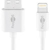 Goobay USB-Lightning-Ladekabel 1m weiß - 9550380