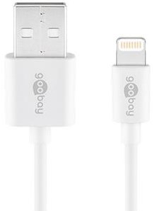 Goobay USB-Lightning-Ladekabel 1m weiß - 9550380