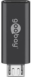 Goobay USB-Micro-auf-USB-C-Adapter schwarz – 9550415