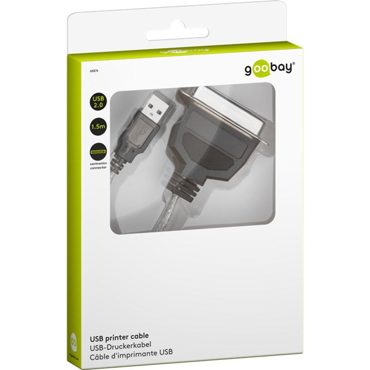 Goobay USB> Paralleler Druckerkabel