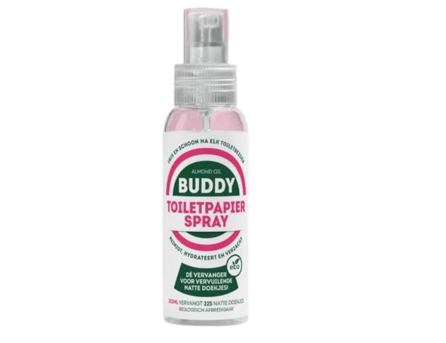Der Toilettenpapierspray Buddy der guten Marke, 100 ml