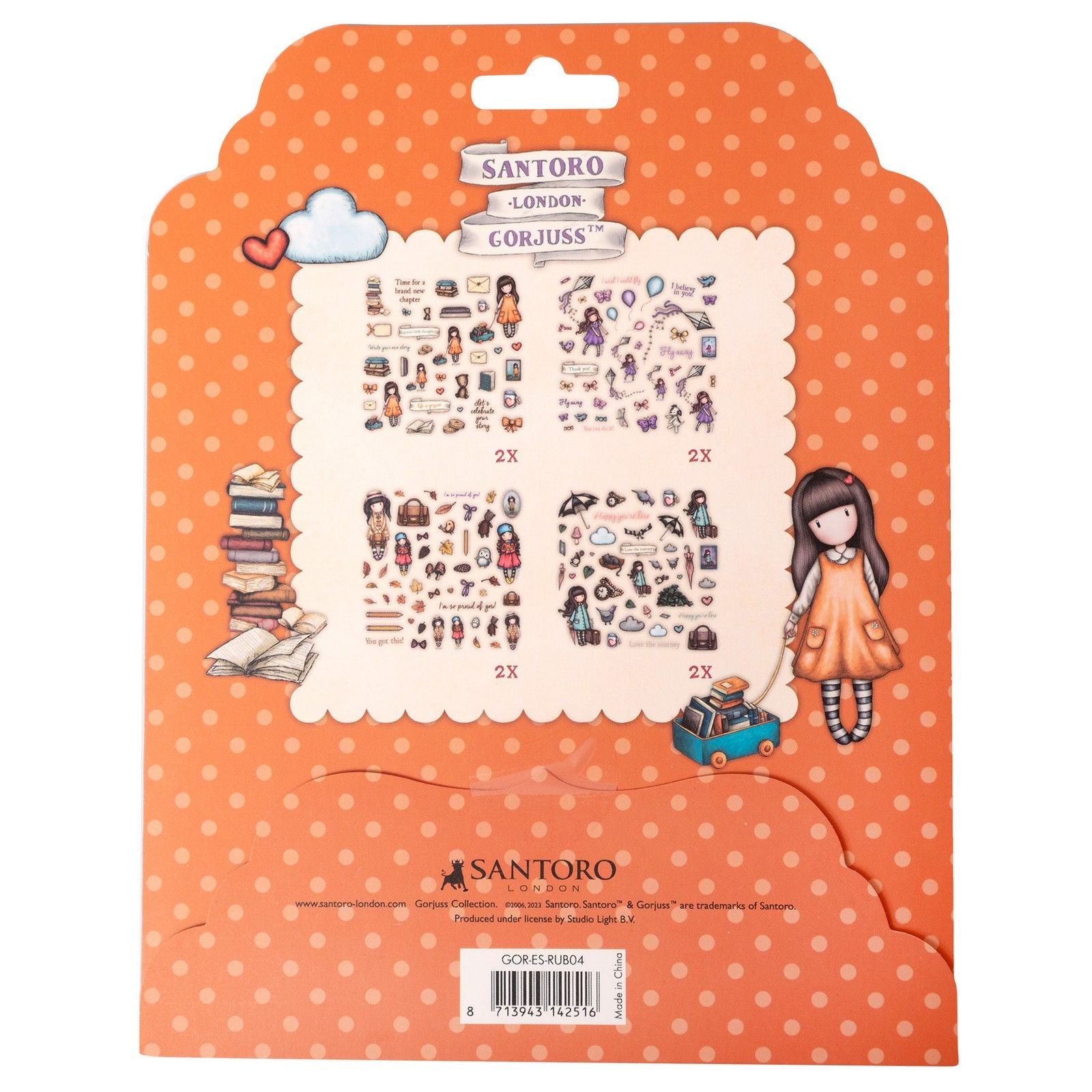 Studioleuchte • Essentials Rub-Ons 4x2-Designs