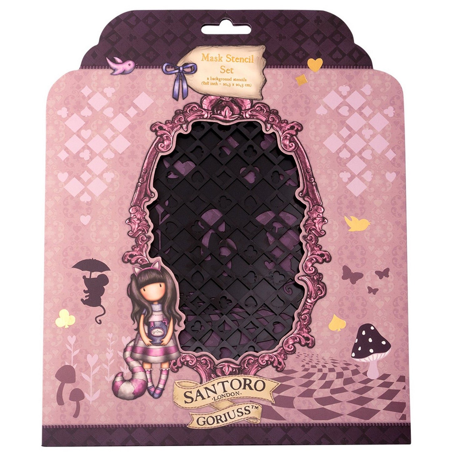 Studioleuchte • Gorjuss „Lost in Wonderland“-Maske, 2 Designs