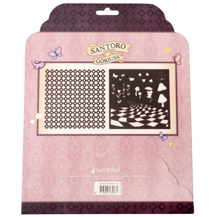 Studioleuchte • Gorjuss „Lost in Wonderland“-Maske, 2 Designs