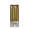 Gothic Kerze Gold 245 24mm 4 Stück