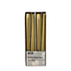 Gothic Kerze Gold 245 24mm 4 Stück