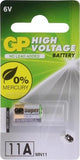 GP-Batterien GP11A Batterie Alkaline 11A Mn11 6 V Super 1-Blister