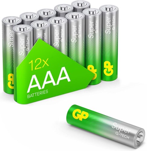 GP 12er Pack AAA Alkaline