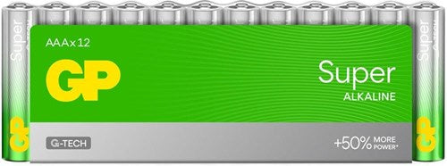 GP 12er Pack AAA Alkaline
