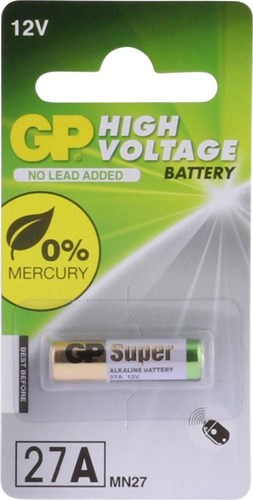 GP-Batterien GP27A Batterie Alkaline 27A Mn27 12 V Super 1-Blister