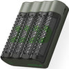 GP Batterieladegerät USB 2h mit 4x2600mA AA-Batterie - 3503070