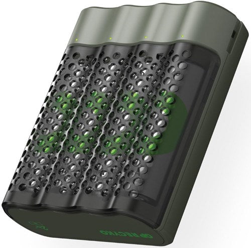 GP Batterieladegerät USB 2h mit 4x2600mA AA-Batterie - 3503070