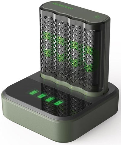GP Batterieladegerät USB 2h mit 4x2600mA AA-Batterie + Dock - 3503072