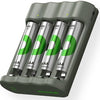 GP-Batterieladegerät USB 3h mit 4x850mA AAA-Batterie - 3503060